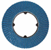 Лепестковый тарельчатый круг CMT 728. Для данного типа кругов необходима зажимная крышка.